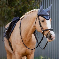 Online LeMieux - Bonnet pour chevaux anti-mouches Classic jay Bleu