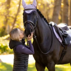 LeMieux - Bonnet pour chevaux Classic lilac Violet Hot