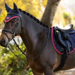 Sale LeMieux - Bonnet pour chevaux anti-mouches Loire / cranberry Marine