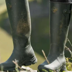 Clearance LeMieux - Bottes en caoutchouc Ultra Stride oak Kaki