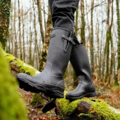 LeMieux - Bottes en caoutchouc homme Ultra Stride Noir