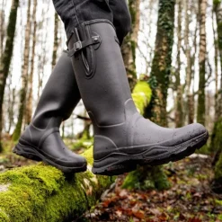 LeMieux - Bottes en caoutchouc homme Ultra Stride Noir