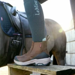 LeMieux - Bottines Chelsea Trex imperméables Marron