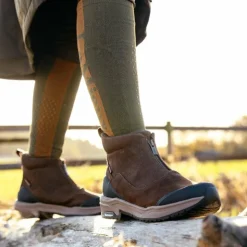 Outlet LeMieux - Bottines Trex imperméables à fermeture éclair Marron