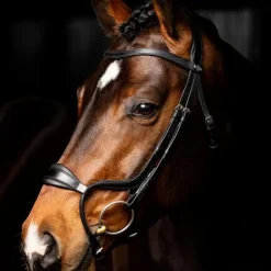 Sale LeMieux - Bridon Arika muserolle anatomique / argent Noir