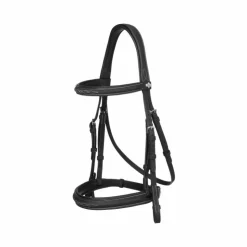 LeMieux - Bridon avec rênes Hunter / argent Noir Discount