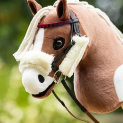 Best LeMieux - Bridon de course pour Hobby Horse Noir