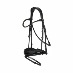 Online LeMieux - Bridon de dressage Kudos Patent Noir