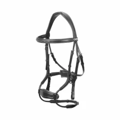 Sale LeMieux - Bridon muserolle anatomique Kudos Noir