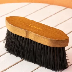 Outlet LeMieux - Brosse douce Artisan Flick marron Blanc