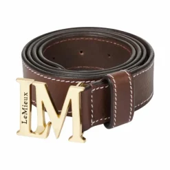 Online LeMieux - Ceinture unisexe Monogram Marron