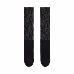 New LeMieux - Chaussettes d'équitation Footsie logo AOP marine Noir