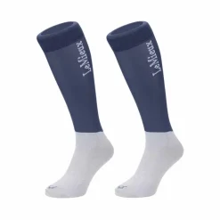 LeMieux - Chaussettes d'équitation Ice Blue (x2) Bleu