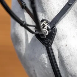 LeMieux - Collier de chasse D-Ring Attachment / argent Noir