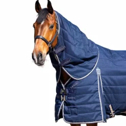 LeMieux - Couvre-cou pour chevaux d’écurie Kudos 50g Marine Sale