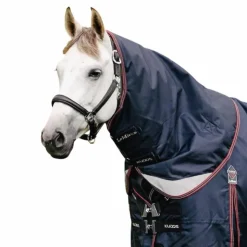 LeMieux - Couvre-cou pour couverture d'extérieur Kudos Turnout 100g Marine