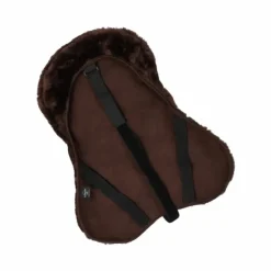 LeMieux - Couvre-siège Simuwool Marron New