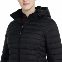 Hot LeMieux - Doudoune à capuche femme Rose Noir