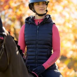 Outlet LeMieux - Doudoune sans manches femme Rose Marine