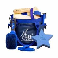 Discount LeMieux - Ensemble de pansage Mini Benetton Blue Bleu