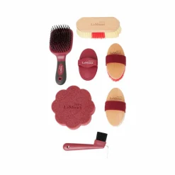 Discount LeMieux - Ensemble de pansage Mini Rouge