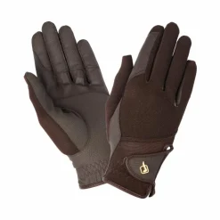 LeMieux - Gants d'équitation Pro Mesh Marron
