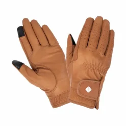 Hot LeMieux - Gants d'équitation Classic Leather tan Marron
