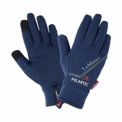 LeMieux - Gants d'équitation Polartec Marine Outlet