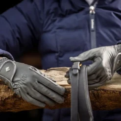 LeMieux - Gants d'équitation Classic Gris Outlet