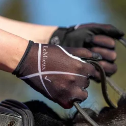 LeMieux - Gants d'équitation Soleil mesh Noir