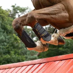 LeMieux - Guêtres de cross MimSafe antérieurs / jaune Noir