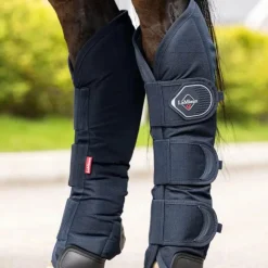 Discount LeMieux - Guêtres de transport Travel Boots Marine