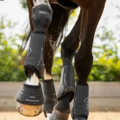 LeMieux - Guêtres fermées de dressage Motionflex Noir Discount