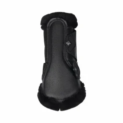 LeMieux - Guêtres fermées souples Mesh Fleece Edged Noir Discount
