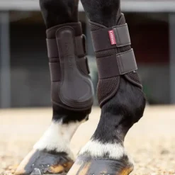 LeMieux - Guêtres fermées souples Mesh Marron