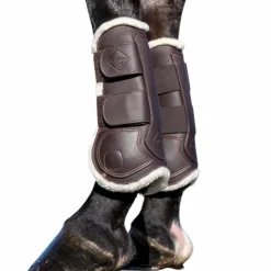 LeMieux - Guêtres ouvertes tendons Capella Comfort Marron Discount