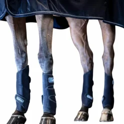 LeMieux - Guêtres rafraîchissantes Tendon Chill Boots (x2) Noir New