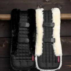 LeMieux - Housse de sangle de dressage Simuwool Noir Hot