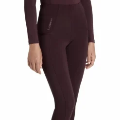 Discount LeMieux - Legging d'équitation Pull-on fille Young Rider Orla damson Bordeaux