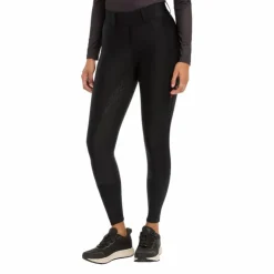 Hot LeMieux - Legging d'équitation femme Demi Full Grip Noir