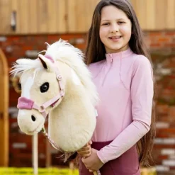 LeMieux - Licol et longe Vogue pour hobby horse blossom Rose Best