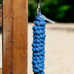 LeMieux - Longe en polycoton Benetton blue Bleu Discount