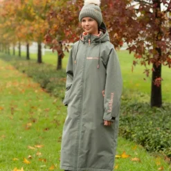 Online LeMieux - Manteau de pluie enfant HydroShield Junior Young Rider rosemary Vert