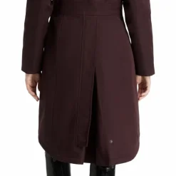LeMieux - Manteau d’équitation imperméable long femme Anya damson Bordeaux New