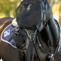 Hot LeMieux - Masque anti-mouches Ride On Noir