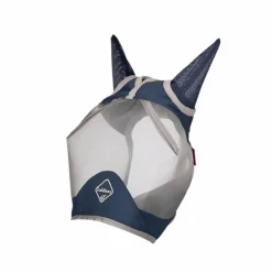 LeMieux - Masque anti-mouches avec oreilles ArmorShield Pro navy Marine Outlet