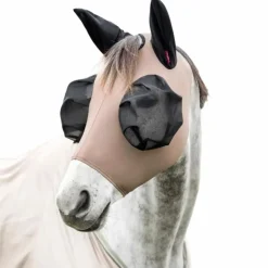 LeMieux - Masque anti-mouches Bug Relief Half walnut Marron Hot