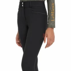 LeMieux - Pantalon d'équitation fille Young Rider Izzy Full Noir Clearance
