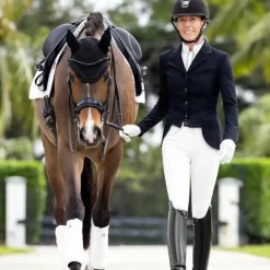 Sale LeMieux - Pantalon d'équitation femme assise en suédine Victoria Blanc