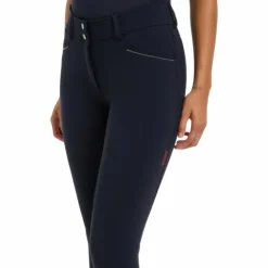 LeMieux - Pantalon d'équitation femme assise en suédine Victoria Marine Discount